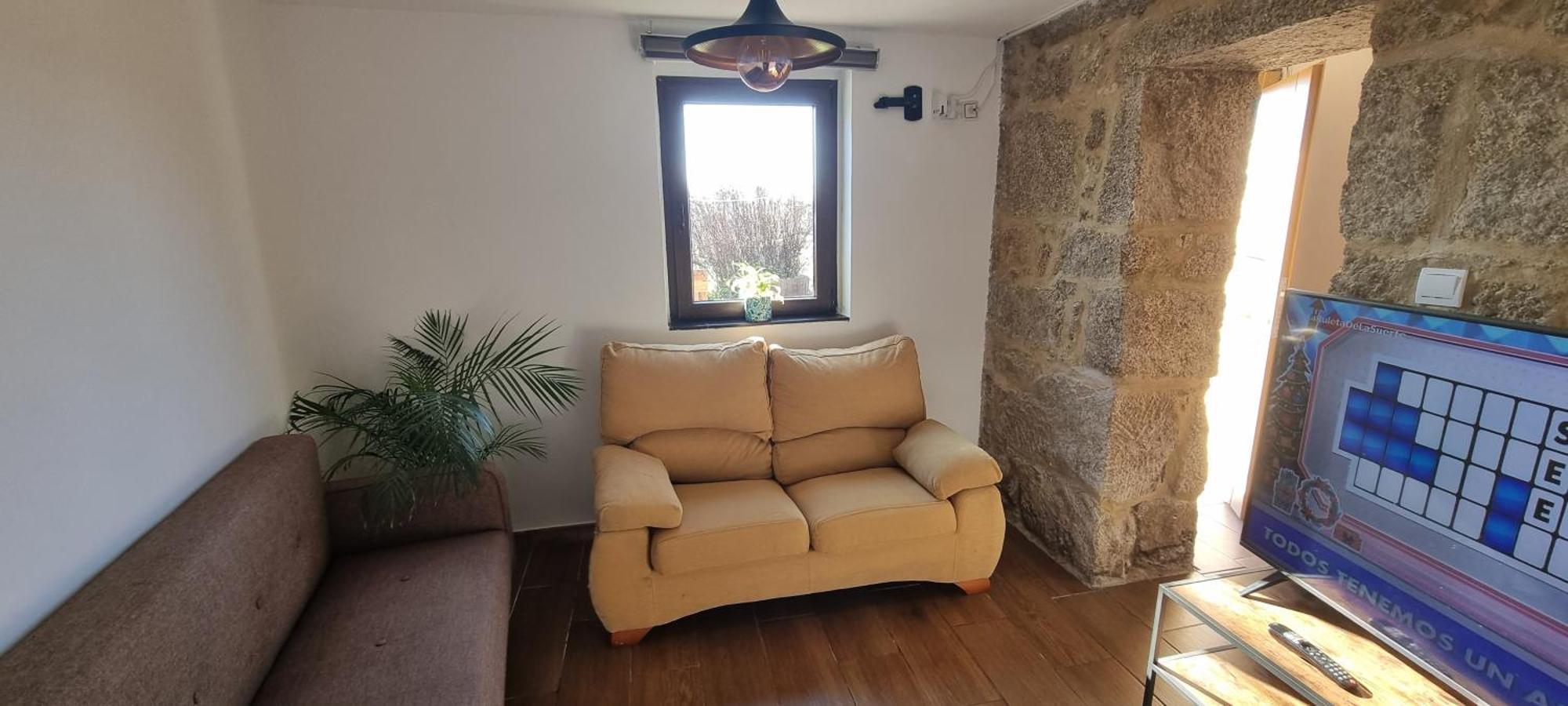 Tipica Casa De Piedra Villa ซานติอาโก เด กอมโปสเตลา ภายนอก รูปภาพ
