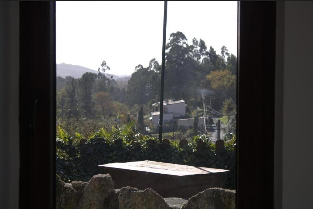 Tipica Casa De Piedra Villa ซานติอาโก เด กอมโปสเตลา ภายนอก รูปภาพ